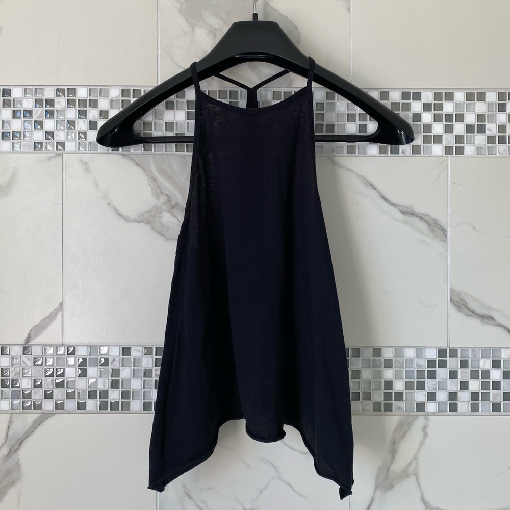 Black Hollister Racerback Tank